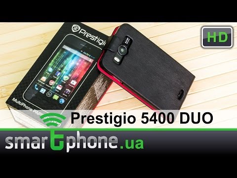 Обзор Prestigio MultiPhone 5400 DUO (black) / 