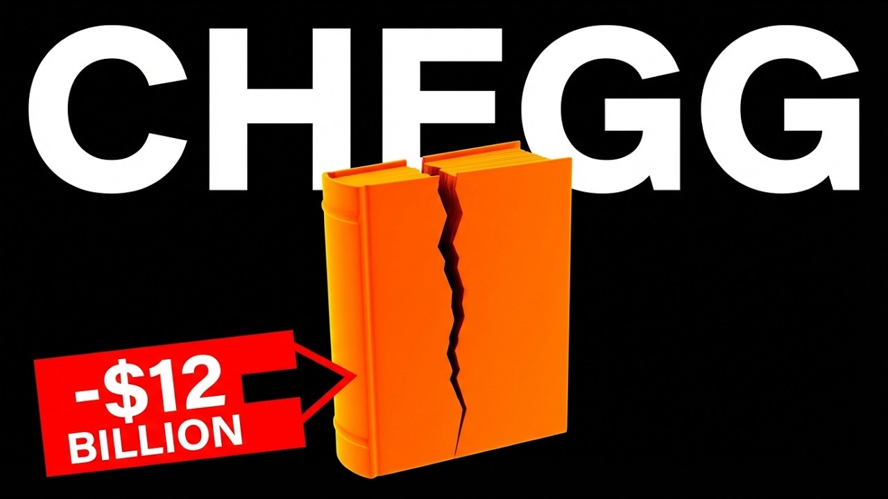 Chegg: How OpenAI Destroyed a $12 Billion Company