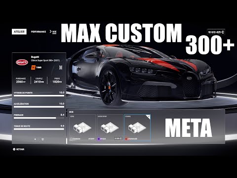 TDUSC BUGATTI CHIRON SUPER SPORT 300+ CUSTOMISATION  AMELIORATION Test Drive Unlimited Solar Crown