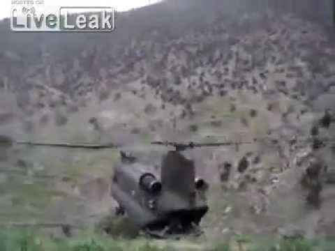 Afghanistan - Amazing and daring extraction of US troops - Chinook