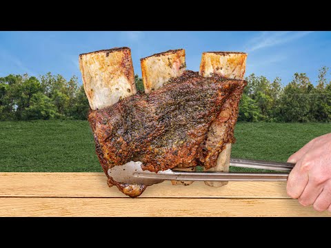 I smoked these Beef Ribs with the Salt Crust Method on the All New Kettle Pro Grill by Napoleon