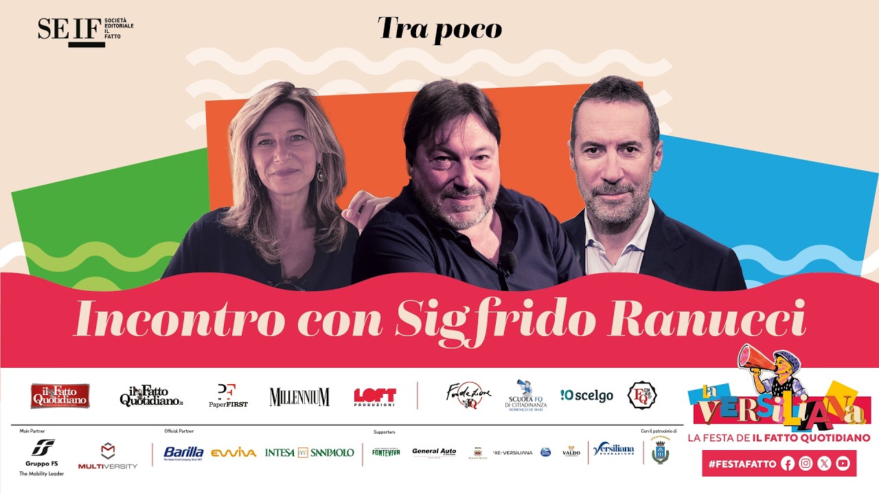 Festa del Fatto, gli appuntamenti di domenica 13 settembre con Ranucci, Albanese, Basile e Rovelli
