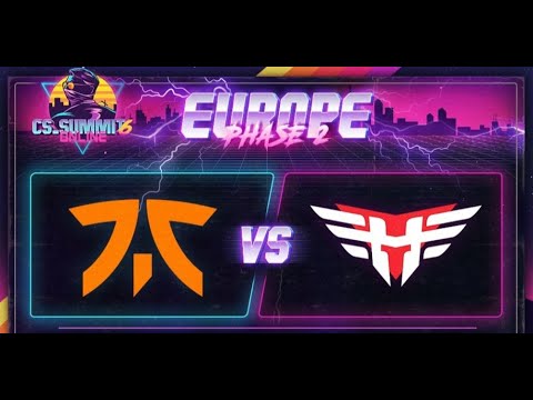 Heroic vs Fnatic - cs Summit 6 | BEST MOMENTS CSGO