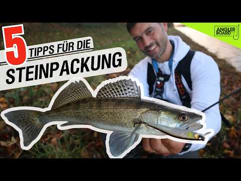 ZANDER vom Ufer angeln mit Enrico di Ventura