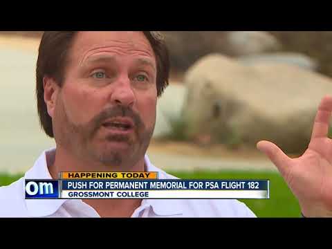 Push on for permanent memorial for PSA Flight 182
