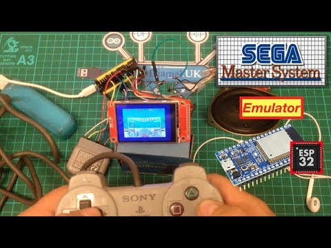 ESP32 Project - Emulator - Sega Master System