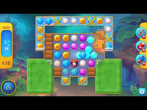 Fishdom 6825 Level - 15 moves - NO BooSTERS