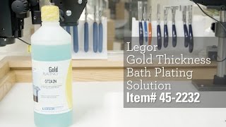 Legor Gold Thickness Bath Plating Solution