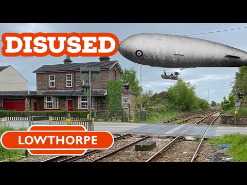 Lowthorpe, disused railway station, ww1 airfield and church!