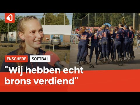 Nederland na thriller tegen Oekraïne derde op Ek softbal onder 15