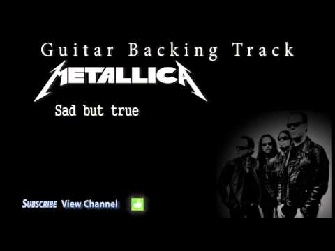 Metallica - Sad But True (con voz) Backing Track
