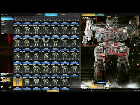 MechWarrior Online - Banshee BNC-3S "Wraith" - Crimson Strait