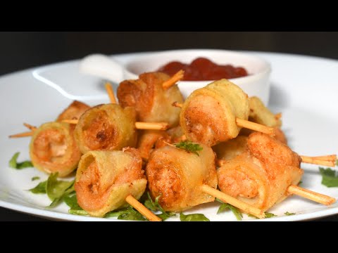 Chicken Potato Roll Bites Recipe by Lively cooking | Ramadan Recipe