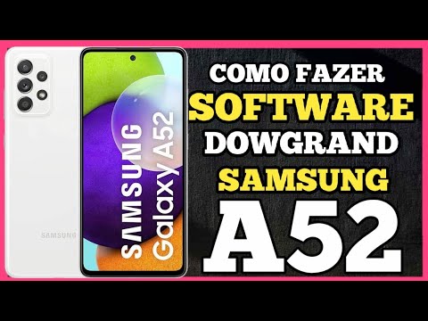 Como instalar ROM ORIGINAL fazer DOWNGRAD no Samsung A52 passo a passo