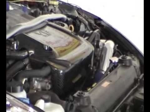 Supercharged 350Z on the dyno