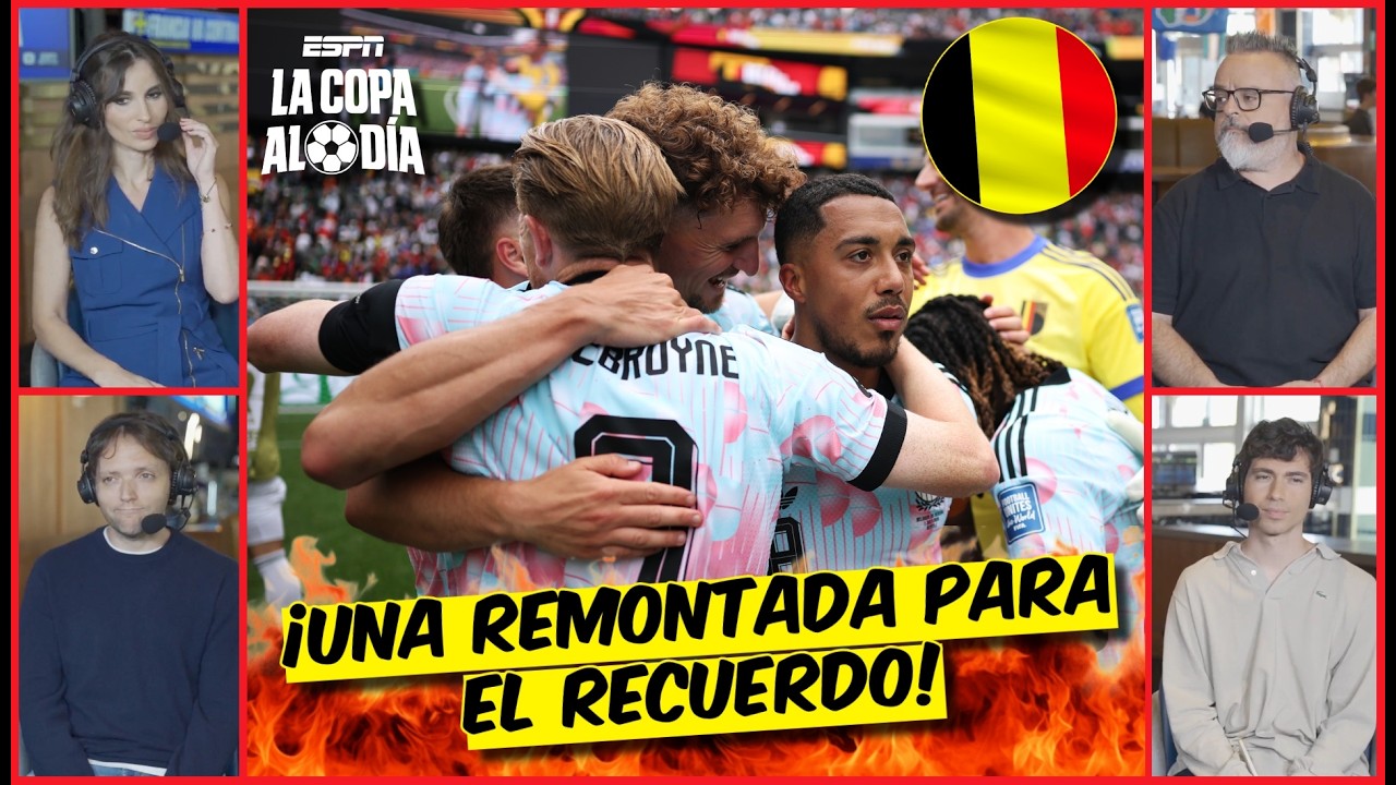 BÉLGICA le da la VUELTA al MARCADOR ante SENEGAL y AVANZA a OCTAVOS de FINAL | La Copa Al Día