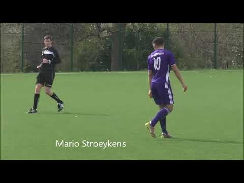 Andonline U16 PO1 Anderlecht - Sint-Truiden Mario Stroeykens