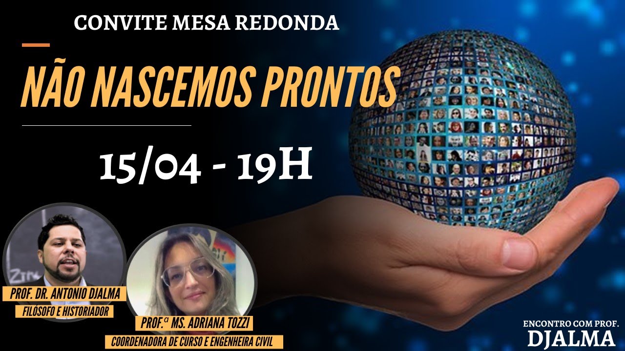 Não nascemos prontos