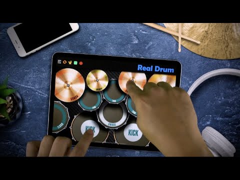 Real Drum: electronic drum set video