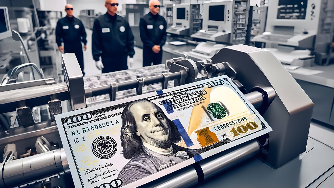 How U.S. Paper Money Is Made At The Bureau of Engraving and Printing