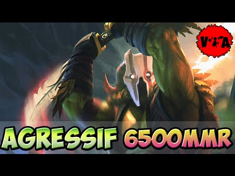 Dota 2 - Agressif 6500 MMR Plays Juggernaut vol #1 - Ranked Match