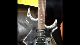 Video thumbnail for B.C.RICH WARLOCK (ACRYLIC) CHAZMO DEMO by chazmology