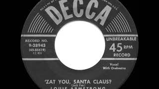 1953 Louis Armstrong &amp; The Commanders - Zat You, Santa Claus?