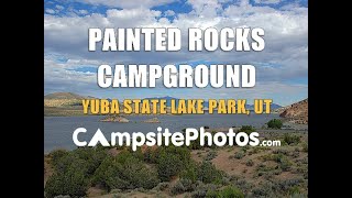 Painted Rocks Campground, Yuba State Park, Utah Campsite Photos