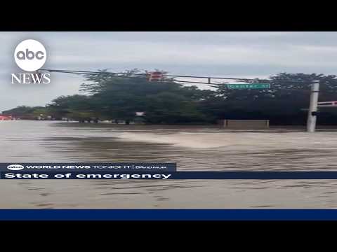 State of emergency in Indiana after historic flash flooding