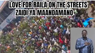 Thousands Gather in Kisumu to Pay Their Last Respect to Raila Odinga