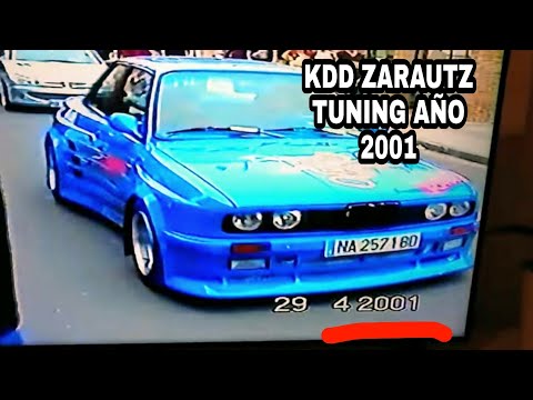 😲AÑO 2001 TUNING SHOW🏎️KDD COCHES ZARAUTZ en VHS🤣
