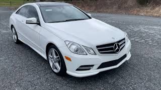2013 Mercedes-Benz E550 Walk Around and Imperfections