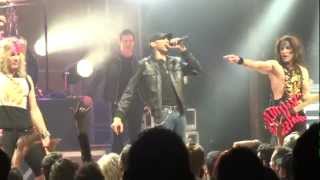 STEEL PANTHER WITH DUG PINNICK KING&#39;S X PURPLE HAZE HOUSE OF BLUES 11/26/2012