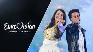 Anita Simoncini &amp; Michele Perniola - Chain of Lights (San Marino) - LIVE - Eurovision 2015: sf2