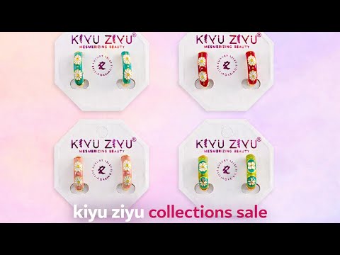 Enamel Hoops on sale🤩 Whatsapp 9606788247💌