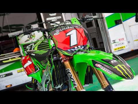 Up Close With Eli Tomac's Monster Energy Kawasaki KX450F