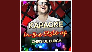 The Ecstasy of Flight (I Love the Night) (In the Style of Chris De Burgh) (Karaoke Version)