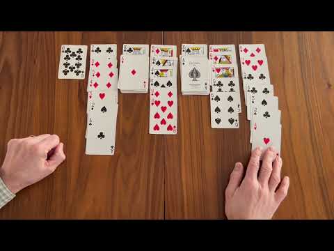 Solitaire: Down the Stairs Tutorial - YouTube