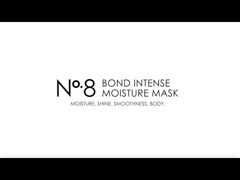 Intensyviai drėkinanti, atkuriamoji plaukų kaukė Olaplex No. 8 Moisture Mask 100ml video