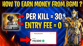 OMG Free Entry! BGMI Tournament App - How to Earn Money Playing BGMI thumbnail
