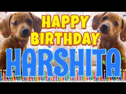 Happy Birthday Harshita! ( Funny Talking Dogs ) What Is Free On My Birthday