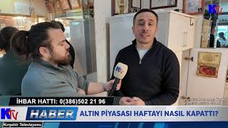 ALTIN PİYASASI HAFTAYI NASIL KAPATTI