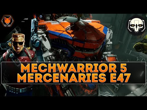 HAIL TO THE KING! KGC-0000 "King Crab"! (Fox plays MECHWARRIOR 5 MERCENARIES Campaign Episode 47!)
