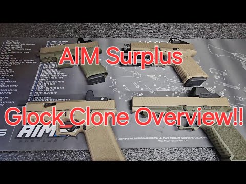 Aim Surplus/SCT Glock Clone Final Thoughts.. 43x, 19, 17, \u0026 35 Compared!!!!!