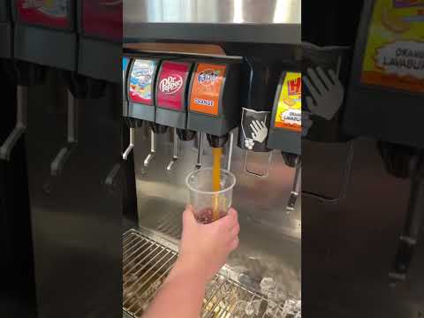 Any one else get every flavor at the soda fountain?Suicide graveyard sewage Mix #viral #shorts #fyp