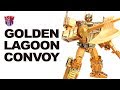 KL變形金剛玩具分享355 GOLDENLAGOON CONVOY 黃金柯博文 MP 10