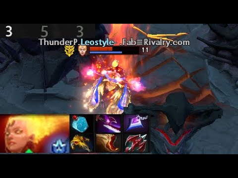 Leostyle - Lina | Team Aster vs Thunder Predator  (game 2) BO2 | The International 2021
