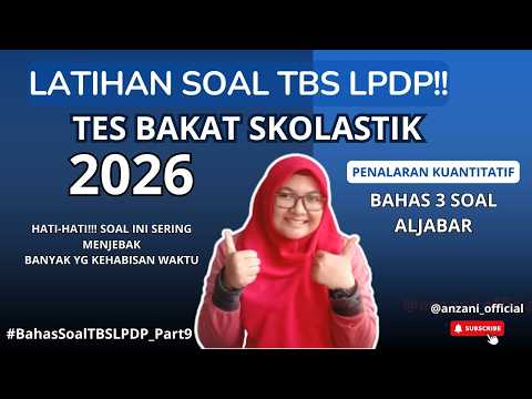 DRILLING SOAL TES BAKAT SKOLASTIK (TPS) PART 20: Statistika Rata-rata Gabungan, Median & Modus