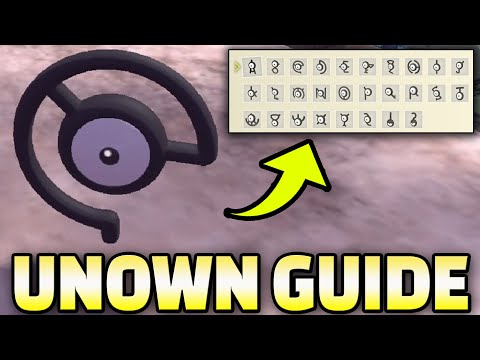 🔠 All 28 Unown & Where To Find Them In Pokemon Legends: Arceus!