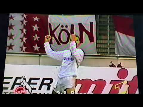 1.FC Köln Fortuna Düsseldorf 4:1 9.11.1991 91/92 letztes Heimspiel + Tore Maurice Banach